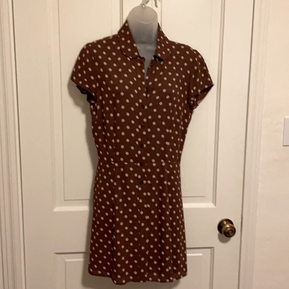 Reformation Cute Polkadot Short Summer Dress
